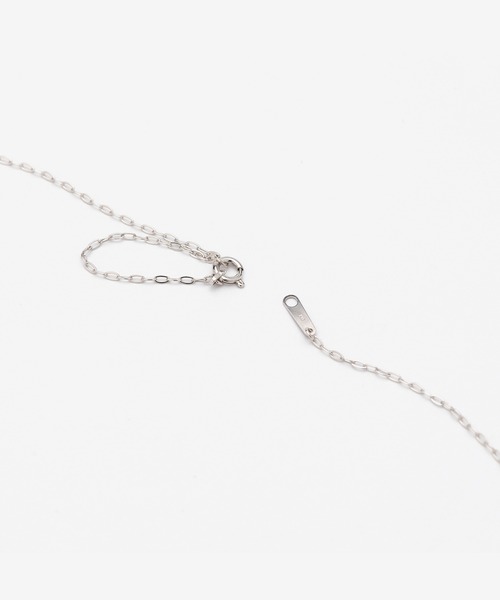 ネックレス K10 ホワイトゴールド チェーンネックレス BLOOM/ブルーム レディースの画像