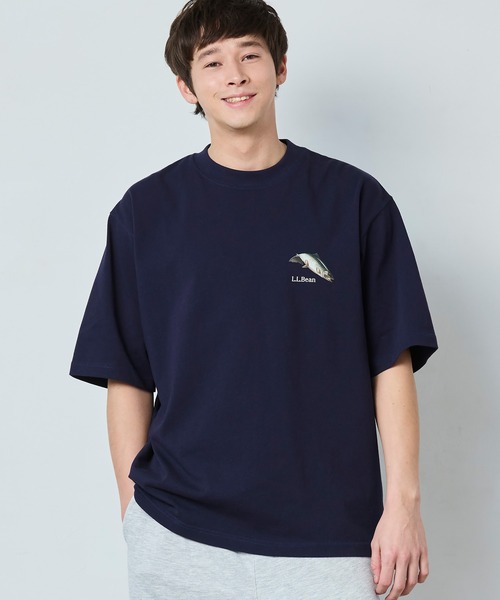 希少　80年代 エルエルビーン　vintage Tシャツ　L 80s L.L.Bean ヴィンテージTシャツ 植物 花柄 シングルステッチ