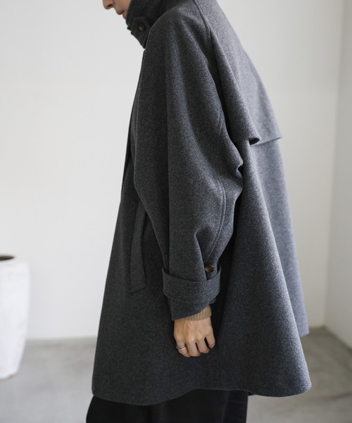 「select MOCA」 チェスターコート FREE チャコール レディース_画像5