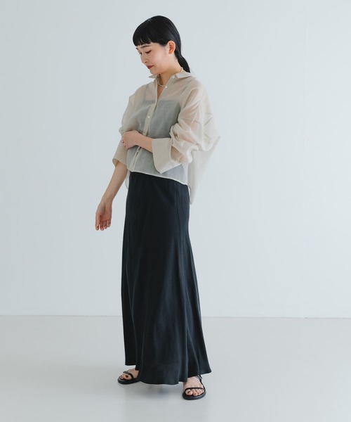 アーバンリサーチ　シアーワイドスリーブシャツ URBAN RESEARCH｜シアーワイドスリーブシャツ | Rakuten Fashion