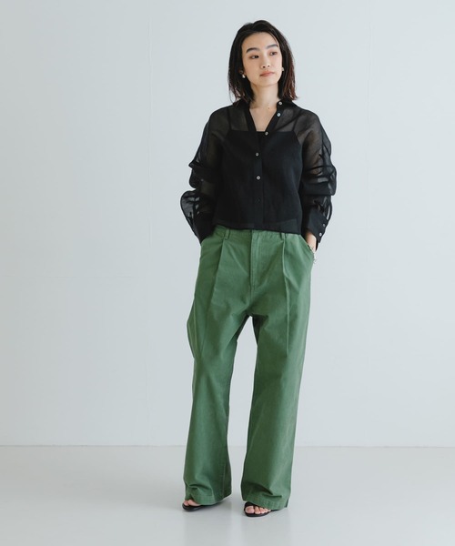 ブラウス シャツ シアーワイドスリーブシャツ レディース URBAN RESEARCH ブラウス シャツ シアーワイドスリーブシャツ