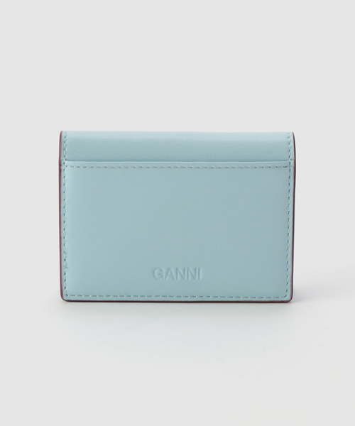 GANNI カードケース GANNI/ ガニー Ganni Bou Flap Card Holder