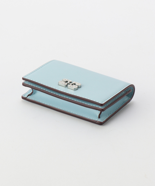 GANNI カードケース GANNI/ ガニー Ganni Bou Flap Card Holder