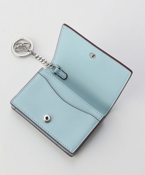 ガニー GANNI ガニー GANNI Bou Flap Card Holder Strass ボウ