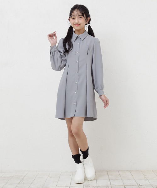 Daughter and Son ワンピース　ピンク 30%OFF】Amaia Kids - Balear dress - Liberty Fuchsia