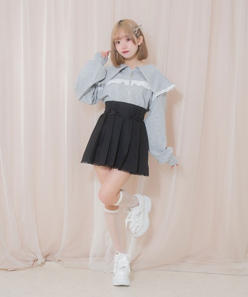 Honey Cinnamon（ハニーシナモン） スカート プチリボンハイウエスト