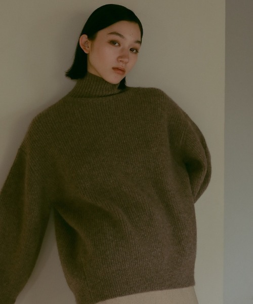 【新品】CASA FLINE ニット CASA FLINE（カーサフライン） 長袖ニット FREE ネイビー レディース