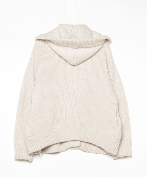 「Audrey and John Wad」 ニットカーディガン FREE ベージュ レディース_画像2