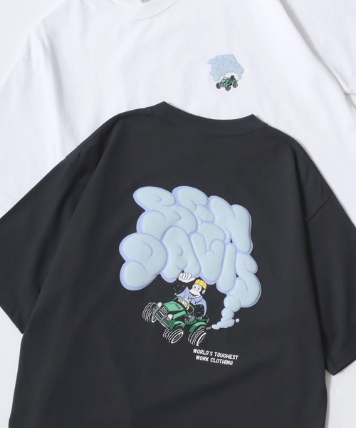 Madein Tシャツ ペンライト　バッグ Tシャツ（フロントバックプリント）- LIGHT BLUE | MIND11