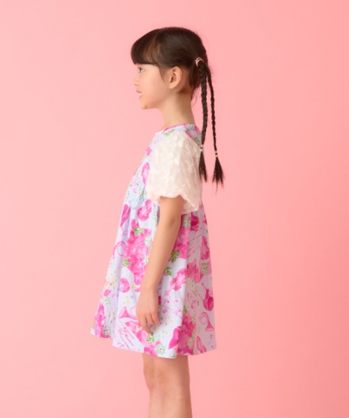 HAKKA KIDS（ハッカキッズ） ワンピース ミュージックフラワープリント