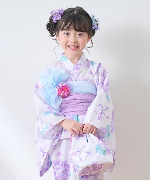 新品未使用♪タグ付き メゾピアノ 浴衣 紺色 キキョウ柄 浴衣(110cm 紺): キッズ - ナルミヤ オンライン公式