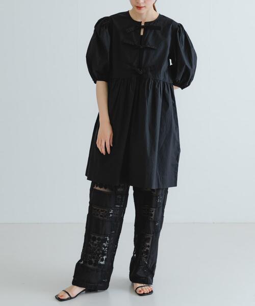 GANNI ドレス　ワンピース GANNI（ガニー） ワンピース GANNI Cotton Poplin Mini Dress