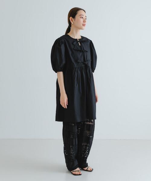 GANNI（ガニー） ワンピース GANNI Cotton Poplin Mini Dress