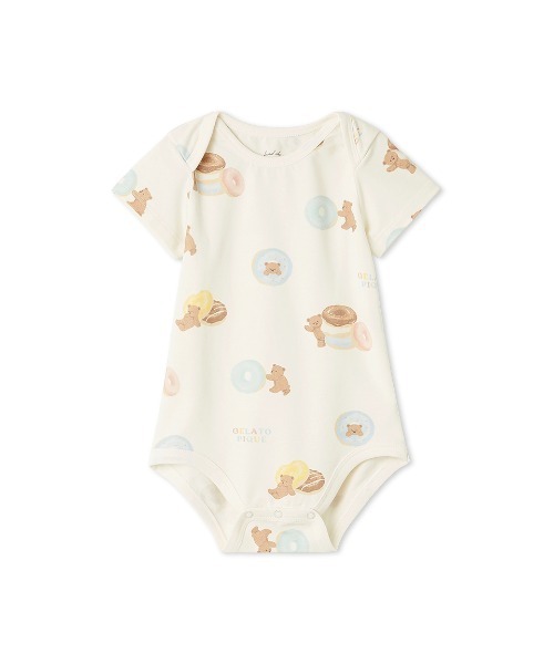 新品】GELATO PIQUE ドーナツベア Tシャツ 親子セット100cm