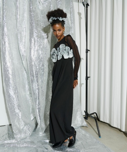スーツ・フォーマル・ドレス ANDRESD ruffled bustier pants dress 楽天市場】【公式】 ANDRESD アンドレスド 【 ruffled bustier