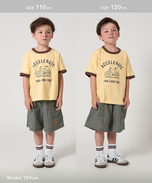 LAND by MILKBOY つけ襟 ショートパンツセット ニットショートパンツ セットアップ(ハーフ・ショート丈パンツ