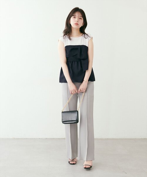 tシャツ ビスチェドッキングトップス レディース natural couture tシャツ ビスチェドッキングトップス