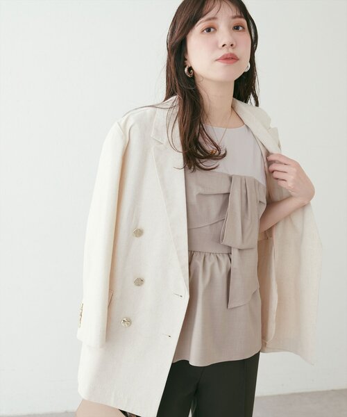 tシャツ ビスチェドッキングトップス レディース natural couture tシャツ ビスチェドッキングトップス