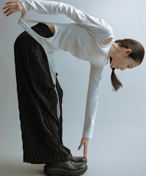 TELOPLAN パンツ Poldi Pleats Pants レディース : ZOZOTOWN