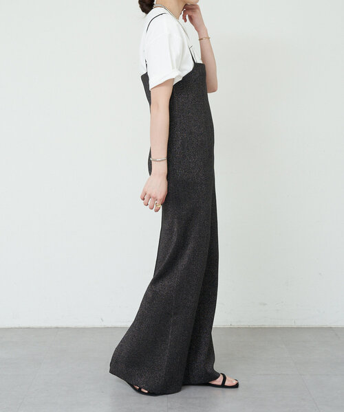 SHENERY（シーナリー） ワンピース 総針ニットキャミワンピース