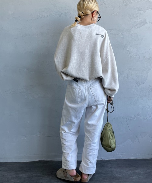 Americana スウェット Americana(アメリカーナ)の【HPS別注】ロゴスウェット通販