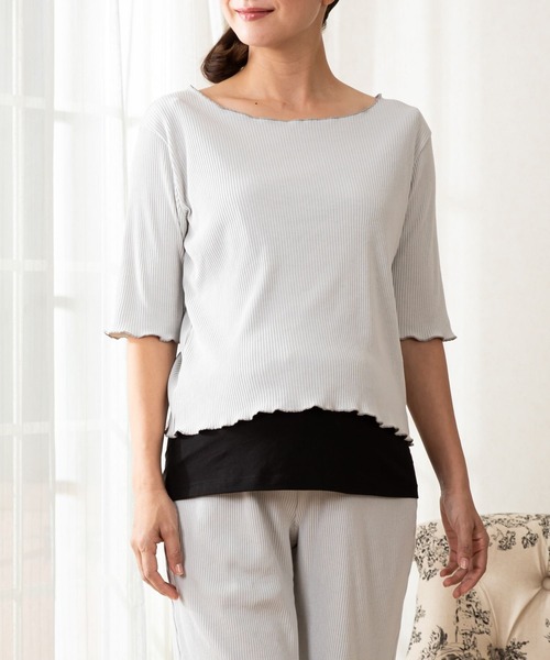 21AW エムプルミエブラック リバーシブルフーディリバーコート ウール 36