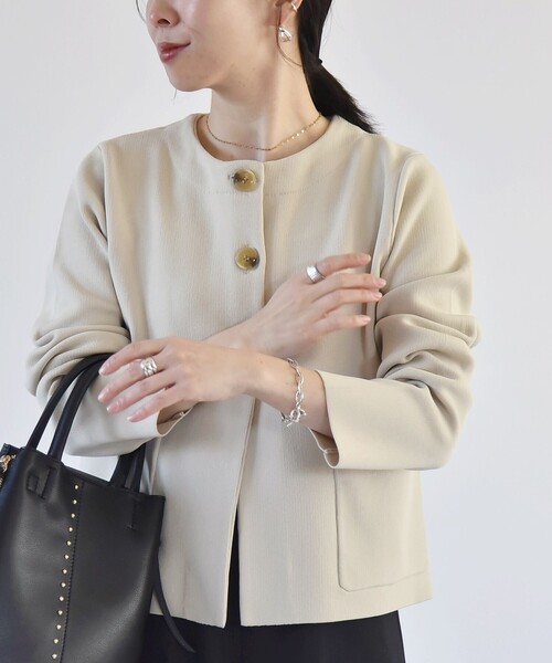 「quaranciel」 ニットカーディガン ONE SIZE ナチュラル レディース quaranciel 「quaranciel」 ニットカーディガン ONE SIZE