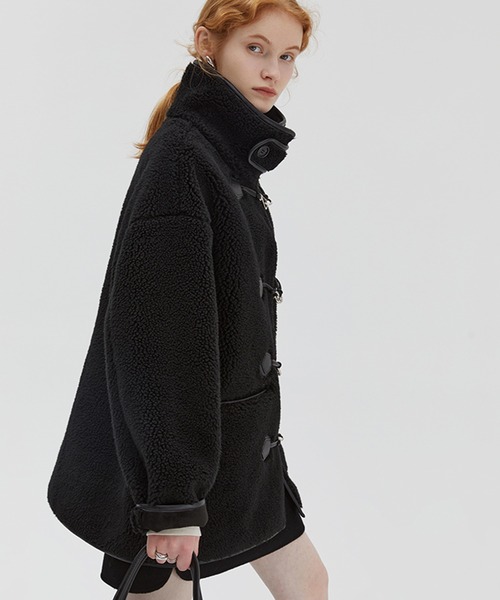 Fano Studios」 ダッフルコート L ブラック レディース : ZOZOTOWN