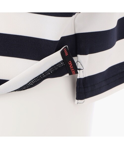 新品　BRIEFING　MENS MARINE STRIPE HIGHNECK 新品 BRIEFING MENS MARINE STRIPE HIGHNECK