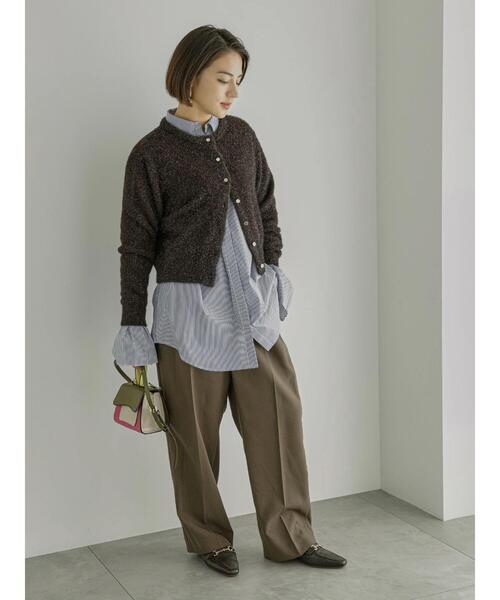 Te chichi（テチチ） カーディガン F ブラウン レディース : ZOZOTOWN