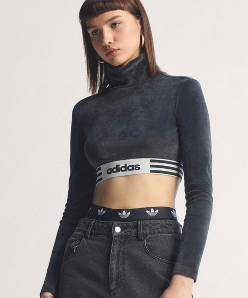 adidas（アディダス） tシャツ adidas WINTERIZED LS CROP TEE