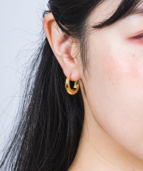 TOMWOOD Liz Hoop ピアス Liz Hoop Gold - Tom Wood Project Official Online Store