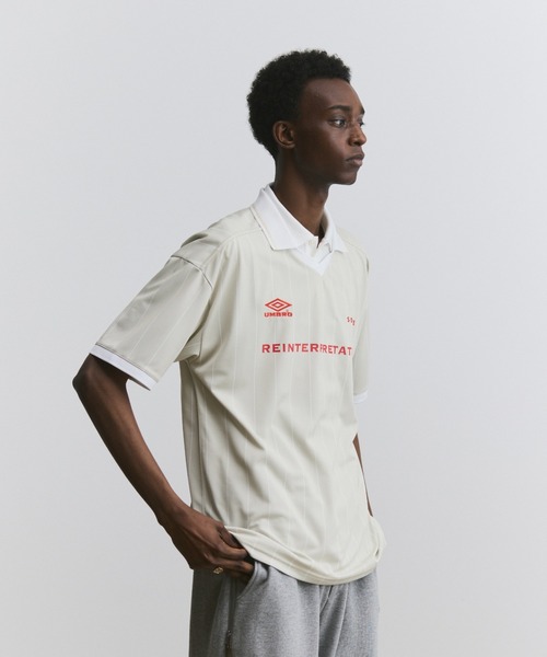 soerte 「soerte」 半袖Tシャツ「UMBROコラボ」 3 ベージュ