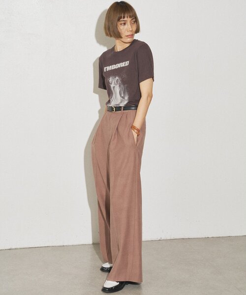 Whim Gazette tシャツ 「GEMINI」プリントTEE レディース