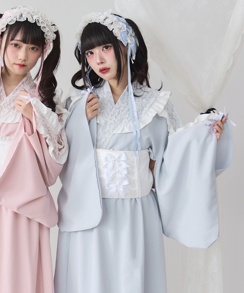 DearMyLove 浴衣 フリルレースプリンセス浴衣 レディース