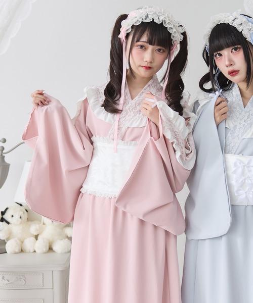 Dear My Love フリルレースプリンセス浴衣 フリルレースプリンセス浴衣 – レディースファッション通販の夢