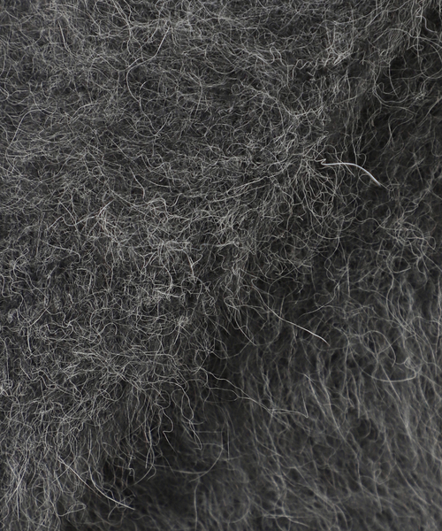 NOBLE（ノーブル） ベスト ジレ FOX/Caファーニットフロントボタン