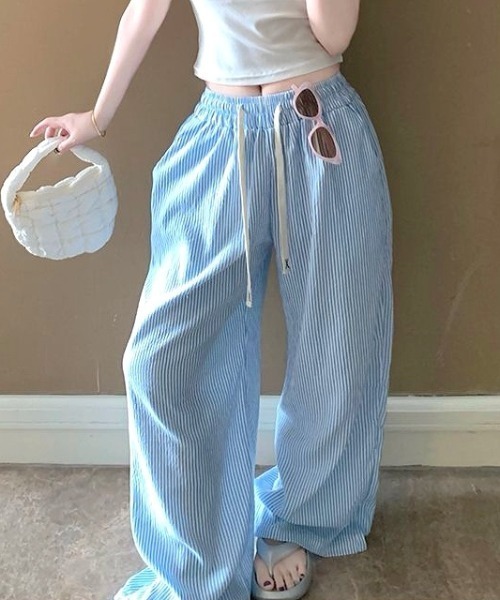 SHEENA（シーナ） パンツ 「選べる4柄」アソートイージーワイドパンツ