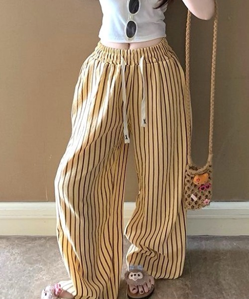 SHEENA（シーナ） パンツ 「選べる4柄」アソートイージーワイドパンツ