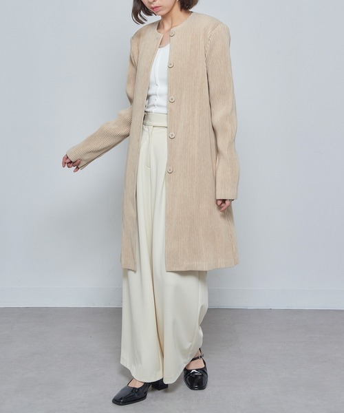 Gongdid Design（ゴンディッドデザイン） ノーカラーコート コート