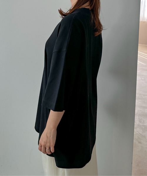 「feepur」 半袖カットソー MEDIUM オートミール レディース