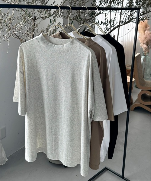 「feepur」 半袖カットソー MEDIUM オートミール レディース
