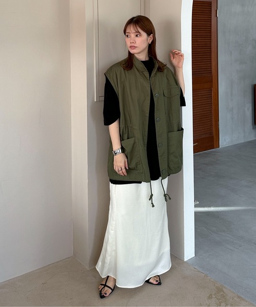 「feepur」 半袖カットソー MEDIUM オートミール レディース