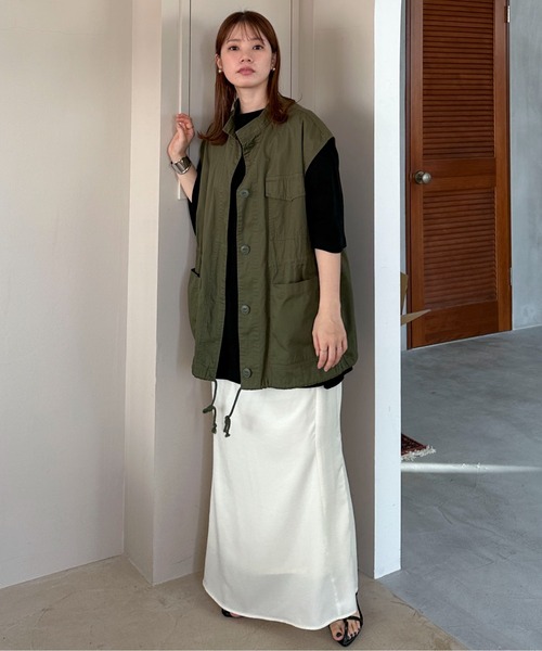 「feepur」 半袖カットソー MEDIUM オートミール レディース