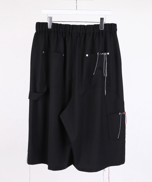 パンツ DISCOVERED SUMMER WOOL LOOPING WIDE SHORTS メンズ_11