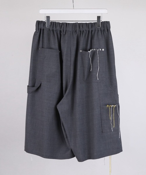 パンツ DISCOVERED SUMMER WOOL LOOPING WIDE SHORTS メンズ_18