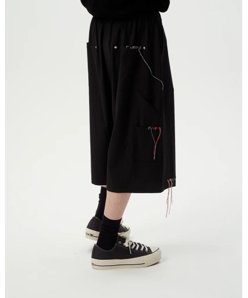 パンツ DISCOVERED SUMMER WOOL LOOPING WIDE SHORTS メンズ_6