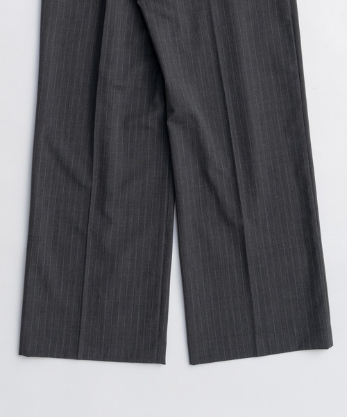 MAISON SPECIAL（メゾンスペシャル） スラックス パンツ Center Crease