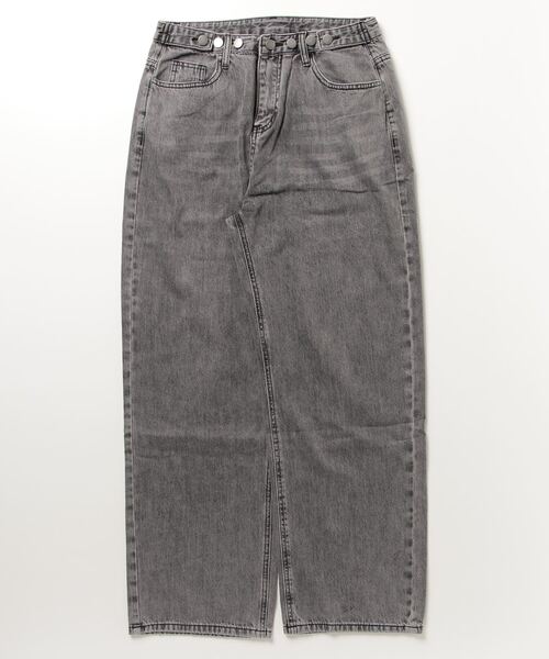 [Auntie Rosa Holiday] обработка Denim брюки SMALL серый серия прочее женский 