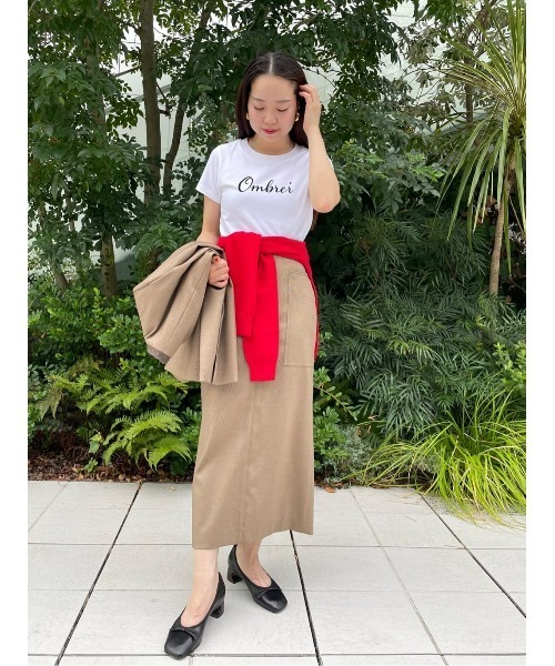 blanc basque（ブランバスク） tシャツ 半袖 BLANC basque / Ombrer